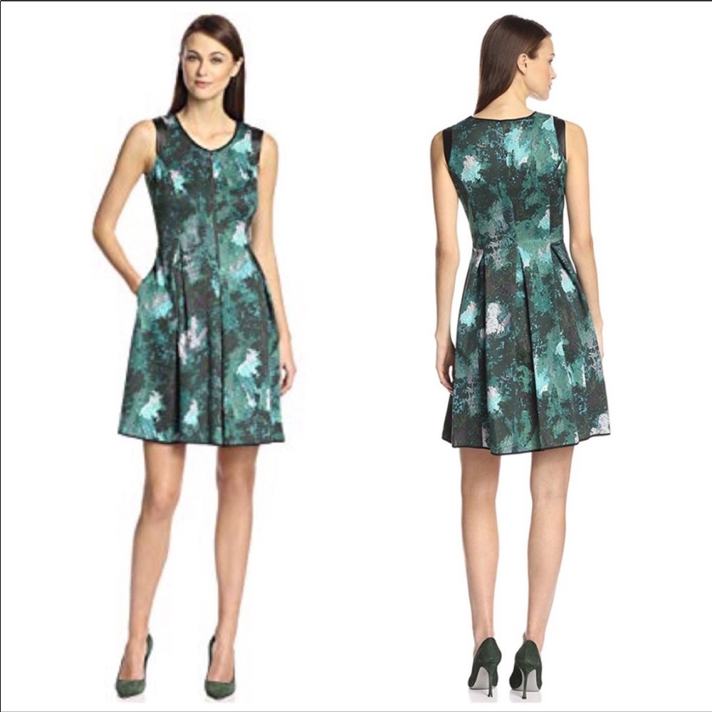 Marc New York dress - leather accents and pockets